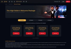 GoldWin free-spins promotion terms screen
